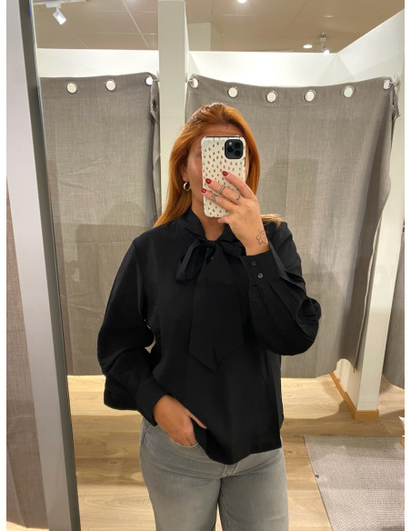 OBJJACIRA L/S RE BOW SHIRT