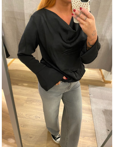 OBJCHILLI L/S RE WATERFALL TOP