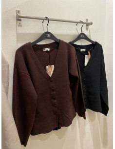 JDYPRIME LIFE L/S VN FITTED CARDI