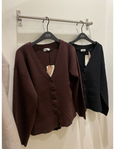 JDYPRIME LIFE L/S VN FITTED CARDI