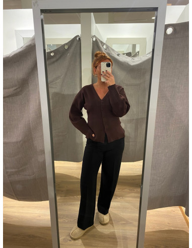 JDYPRIME LIFE L/S VN FITTED CARDI