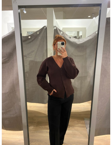 JDYPRIME LIFE L/S VN FITTED CARDI