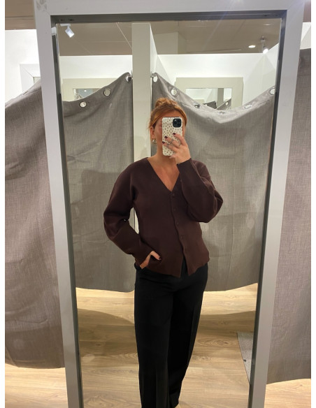 JDYPRIME LIFE L/S VN FITTED CARDI