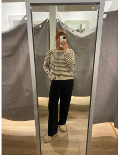 ONLCHESTER LIFE LS STRIPE CARDI