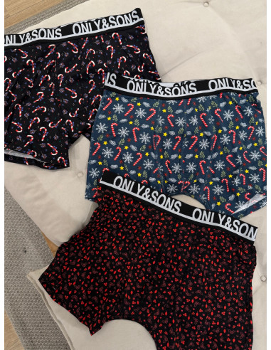 ONSXMAS TRUNK 3 PACK