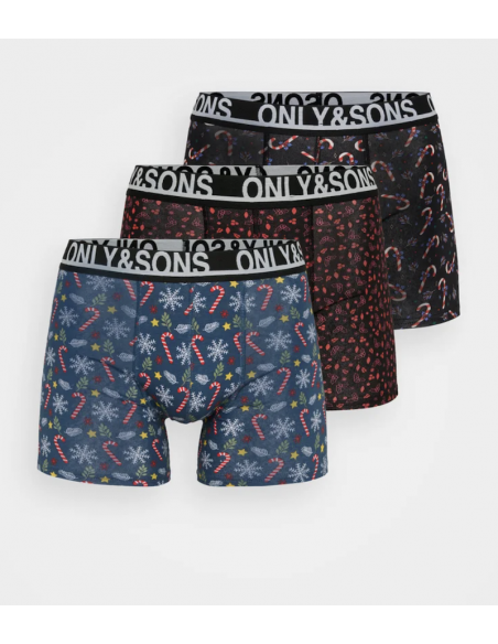 ONSXMAS TRUNK 3 PACK