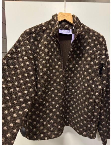 JXVERA HALF ZIP TEDDY JACKET