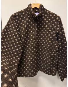 JXVERA HALF ZIP TEDDY JACKET