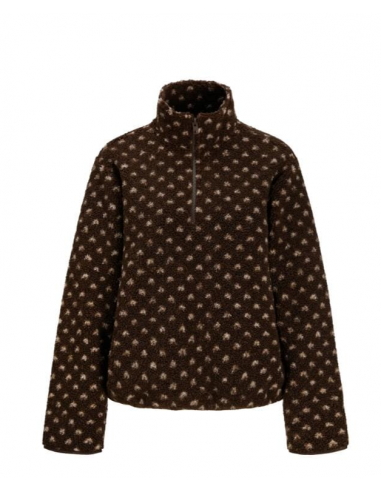 JXVERA HALF ZIP TEDDY JACKET