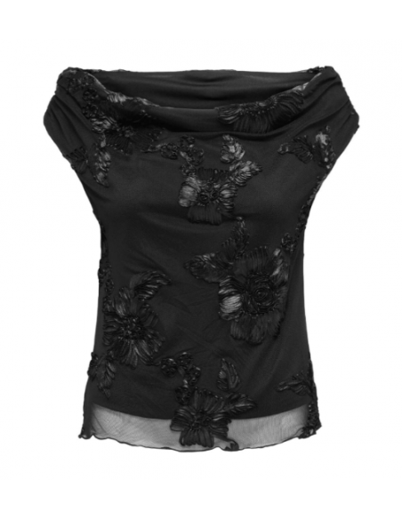 JDYCASABLANCA S/L OFF SHOULDER TOP