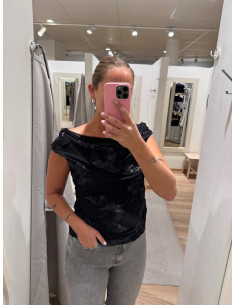 JDYCASABLANCA S/L OFF SHOULDER TOP