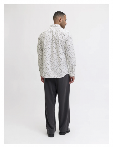 JPRBLAYORK PRINT DOBBY L/S SHIRT