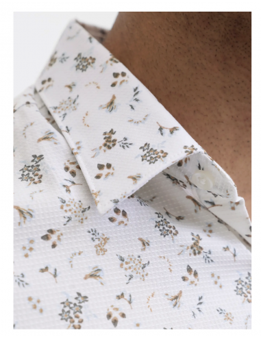 JPRBLAYORK PRINT DOBBY L/S SHIRT