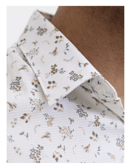 JPRBLAYORK PRINT DOBBY L/S SHIRT