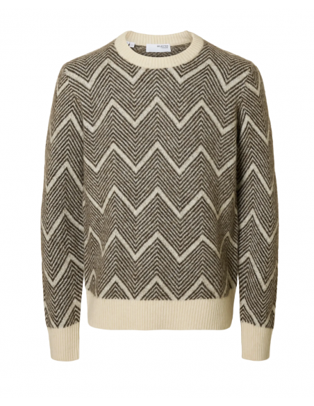 SLHRAI LS KNIT CREW NECK