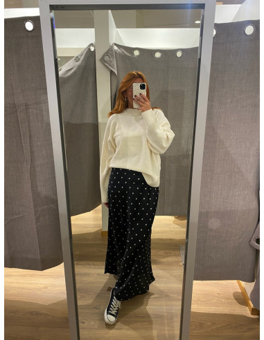 JDYHAILEY SATIN MIDI SKIRT