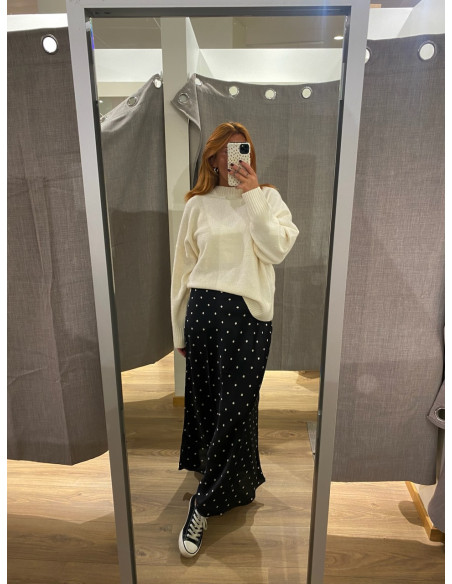 JDYHAILEY SATIN MIDI SKIRT