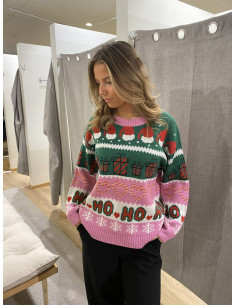 ONLXMAS HOHO LS PULLOVER 2