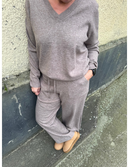 Cecil V-Ringad Stickad Tröja