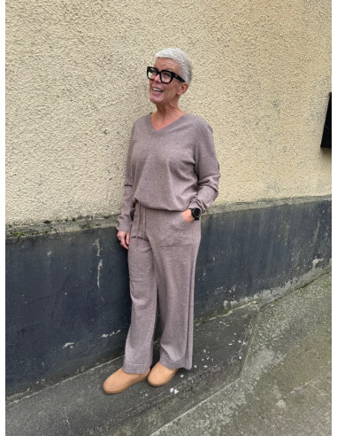 Cecil V-Ringad Stickad Tröja