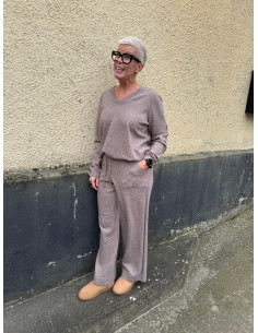 Cecil Stickade Byxor