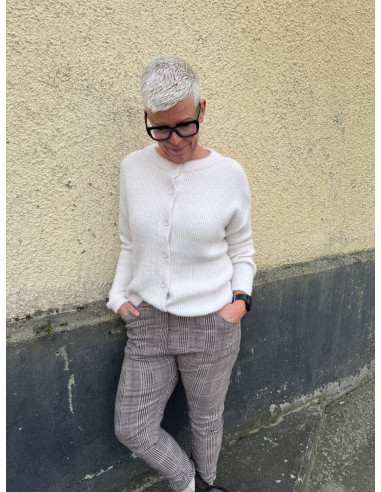 Cecil Ribbed featheryarn cardigan