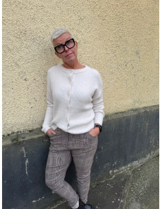 Cecil Ribbed featheryarn cardigan