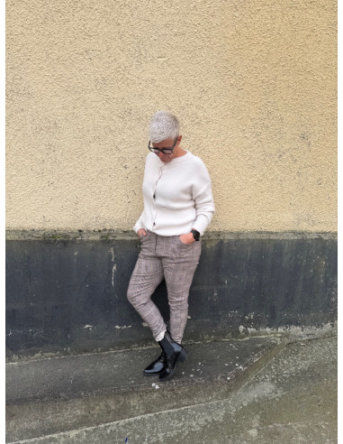 Cecil Ribbed featheryarn cardigan