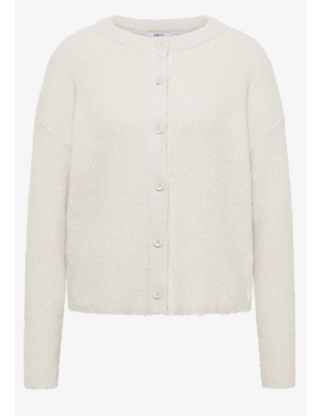 Cecil Ribbed featheryarn cardigan