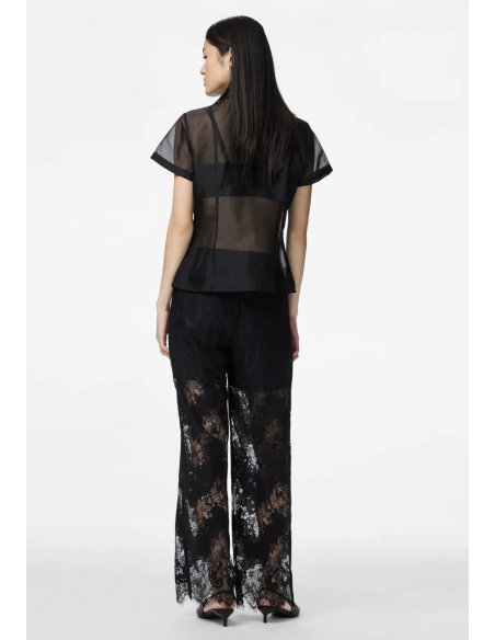 PCRINNE HW STRAIGHT LACE PANTS