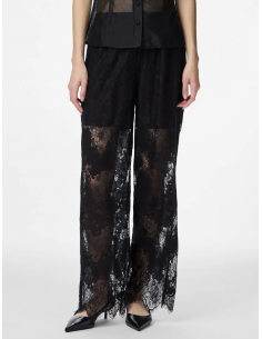PCRINNE HW STRAIGHT LACE PANTS