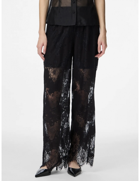 PCRINNE HW STRAIGHT LACE PANTS