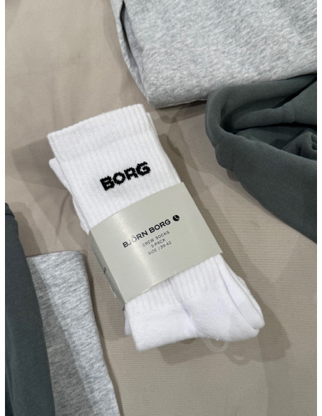 BJÖRN BORG CREW SOCKS 3-PACK