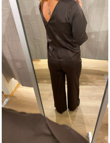 PCNANINA MW STRAIGHT PANTS