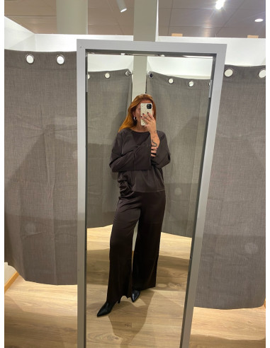 PCNANINA MW STRAIGHT PANTS