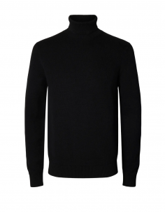 SLHDANE LS KNIT STRUCTURE ROLL NECK NOOS 2