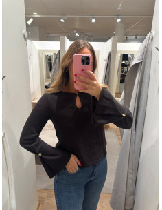 VMBLIS BOAT NECK TOP