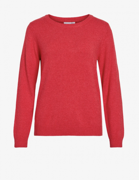 VIRIL O-NECK KNIT TOP