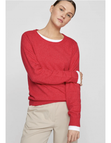 VIRIL O-NECK KNIT TOP