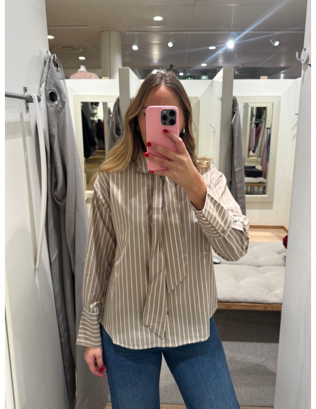 VMISLUNN L/S BOW SHIRT