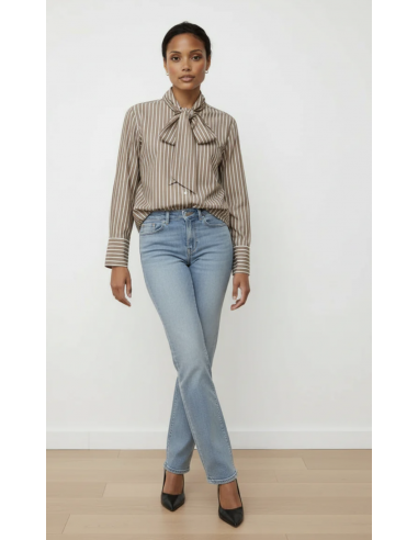 VMISLUNN L/S BOW SHIRT