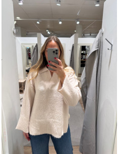 ONLMAGGIE LIFE LS POLO KNT