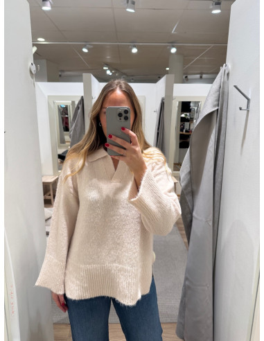 ONLMAGGIE LIFE LS POLO KNT