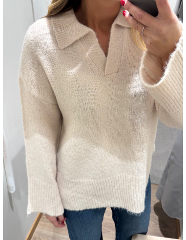 ONLMAGGIE LIFE LS POLO KNT