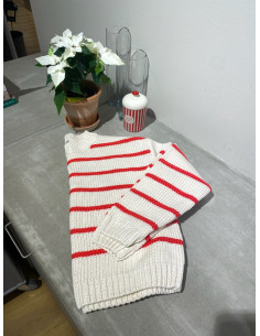 OBJODA L/S LO KNIT PULLOVER