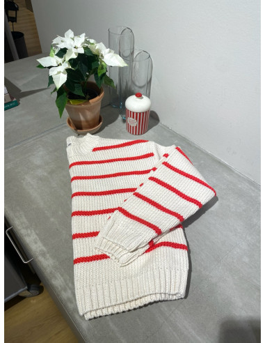 OBJODA L/S LO KNIT PULLOVER