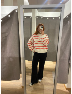 OBJODA L/S LO KNIT PULLOVER 2