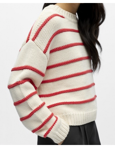 OBJODA L/S LO KNIT PULLOVER