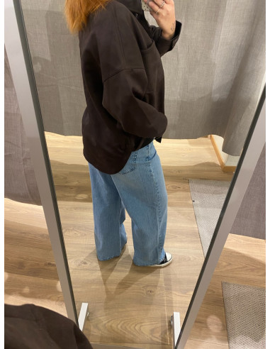 ONLJANINE-STINA FAUX SUEDE SCHACKET