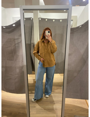 ONLJANINE-STINA FAUX SUEDE SCHACKET